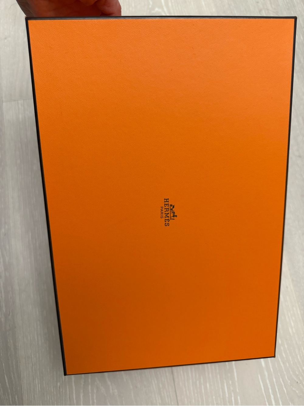 Hermès Iconic Orange Gift Box